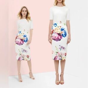 Ted Baker Aldora Floral Dress XS